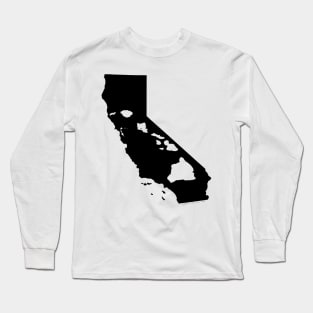 California and Hawai'i Roots by Hawaii Nei All Day Long Sleeve T-Shirt